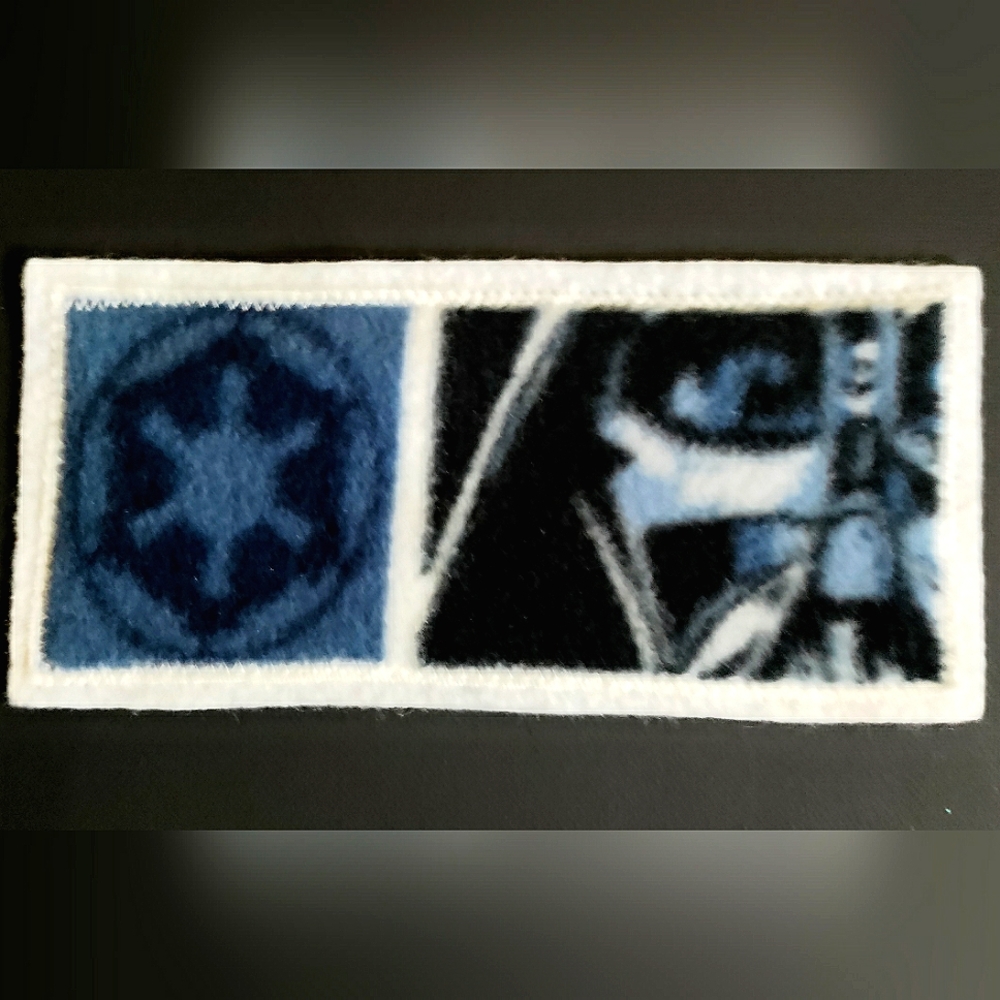 NEW (1) Star Wars - Darth Vader Patch/Emblem/Appliqué! 7.25"x3.5"  Sew-On.